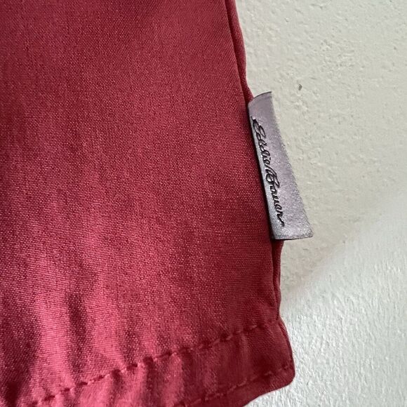 Eddie Bauer Departure Shirt Womens M Classic Fit Pink Long Sleeve Button Down - Picture 5 of 11